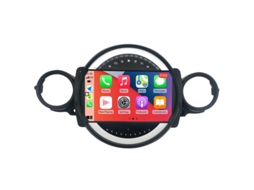 Auto Rádio Carro Bluetooth Autoradio 8GB RAM 128G ROM CarPlay Navegação GPS Ecrã Táctil RoverOne para BMW MINI Cooper R56 R60 2007-2014  