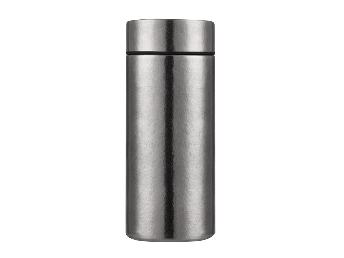 Caneca Térmica – Garrafa Desportiva – Garrafa Água – 200 Ml – Aço Inoxidável – Prata