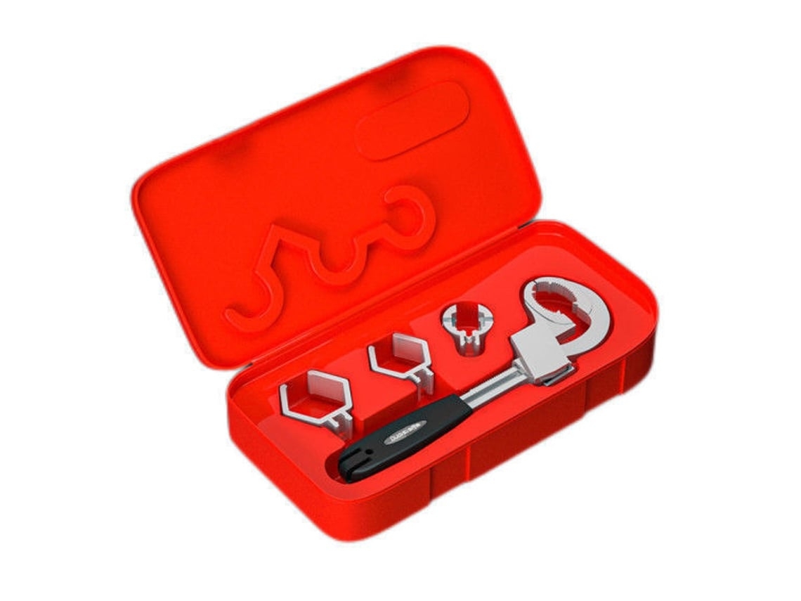 Chave para Pia e Torneira ELORY 80mm Ajustável com Estojo