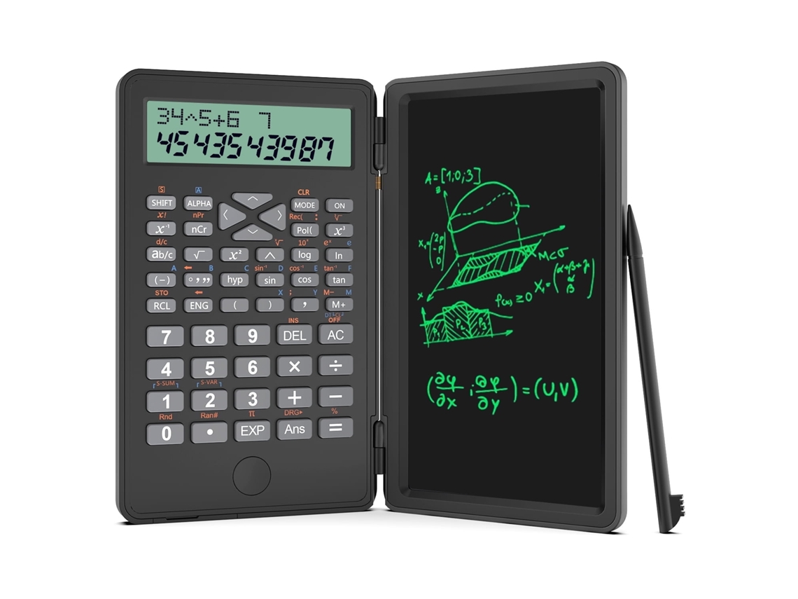 Calculadora com Prancheta Apagável Calculadora de Bolso STELASPLEN