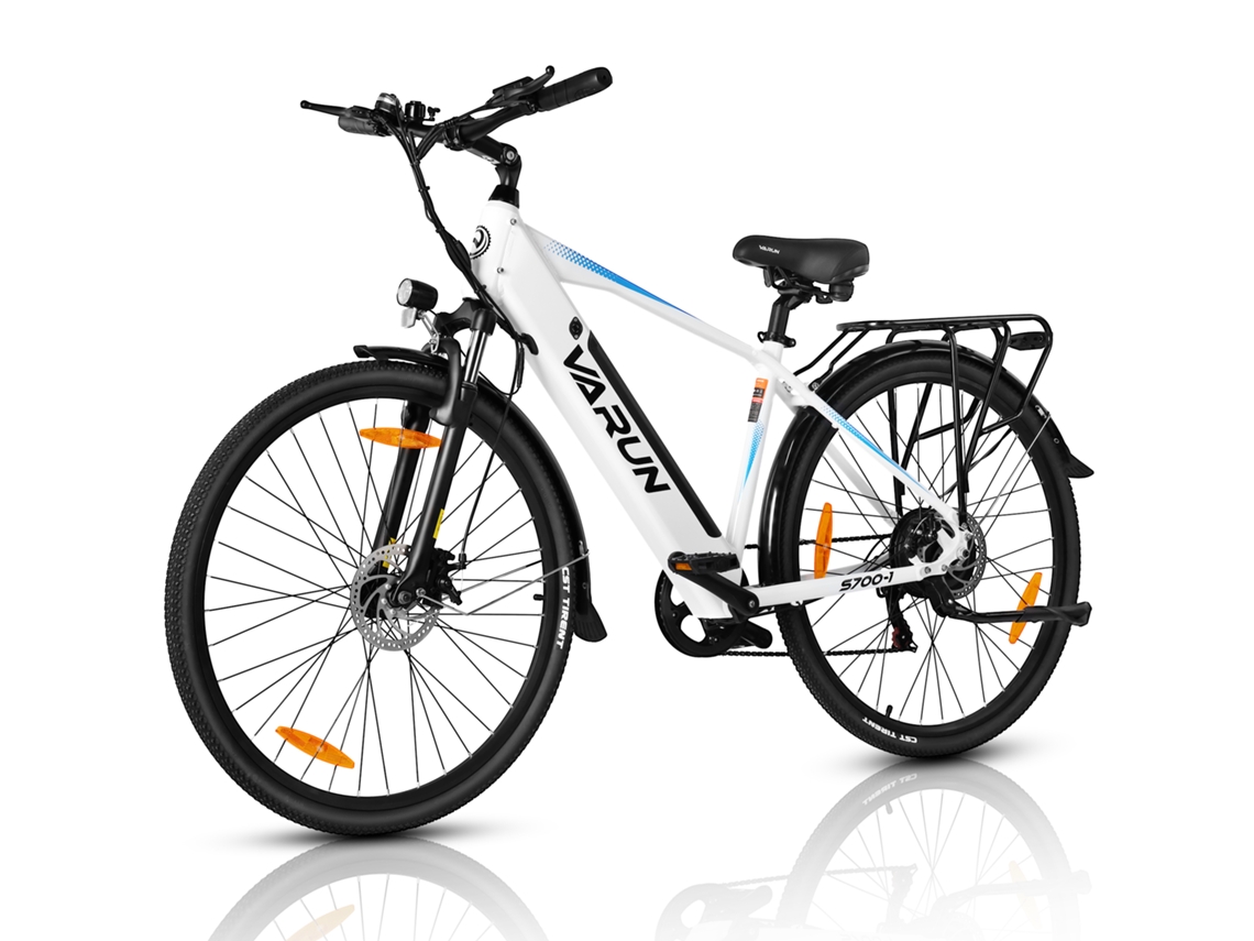 Bicicleta Elétrica Leve Varun S700 1 Para Adulto, Bateria Removível De 48v 10,4ah, Roda 27,5.