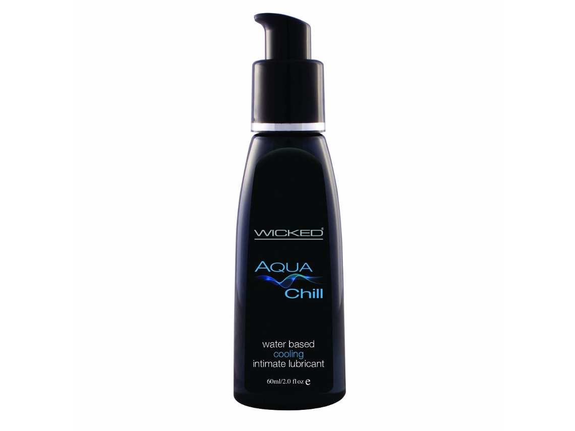 Lubrificante Efeito Refrescante à Base de Água Aqua Chill 60 ml WICKED