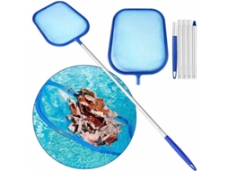 Rede Coletora AQUAFORGE para Piscina 120 cm Malha Fina Alumínio para Folhas Insetos Detritos