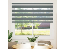 Maison Exclusive - Cortina De Zebra 165x100 Cm Largura Do Tecido 160,9cm Poliéster