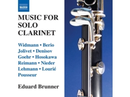 CD Brunner,Eduard - Musik für Solo-Klarinette (1CD)