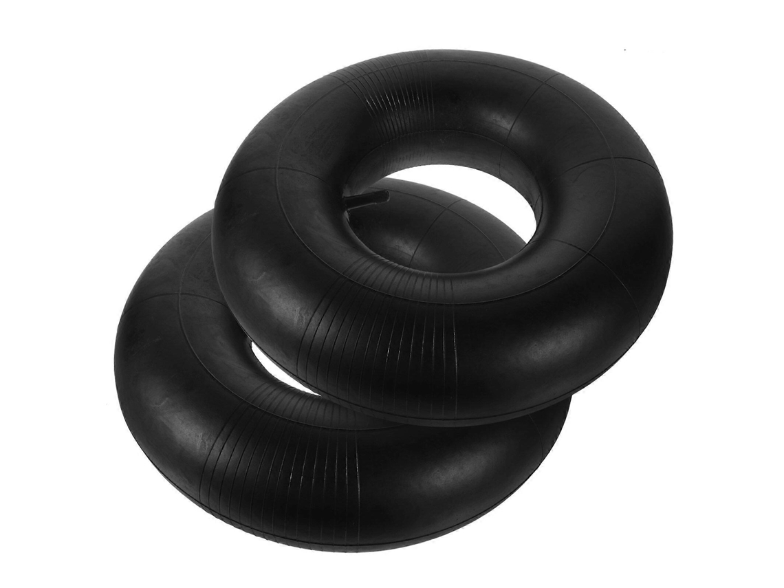 2 Câmaras de Ar para Pneus de Cortador de Grama 16 x 6,50 8 para Tratores e Carrinhos, Borracha Resistente ao Desgaste, 38,00 x 38,00 x 15,00 cm (15 x 6,00 pol.)