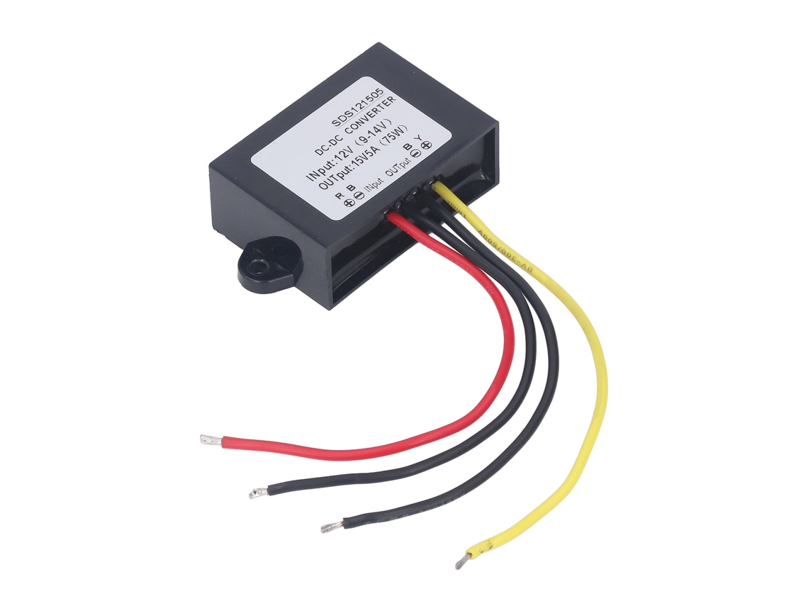 Laxiscreed Módulo De Conversion Dc Boost Ip67, Entrada 9-14v, Saída 15v À Prova De Água