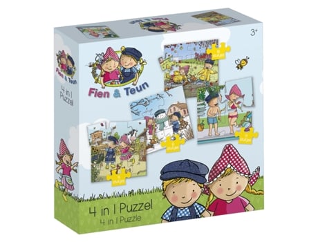 Puzzle Fien & Teun 19201 4 Peças Outro