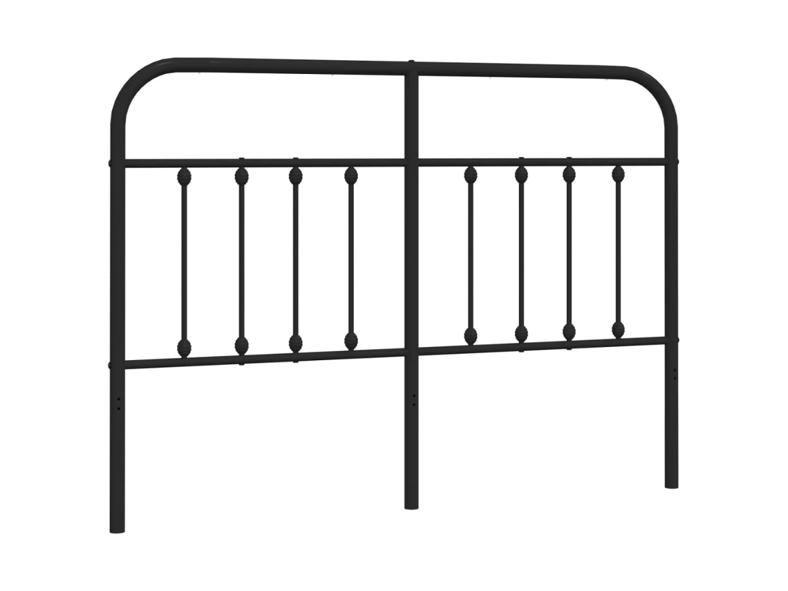 Cabeceira de Substituição 140 Cm Metal Preto MAISON EXCLUSIVE