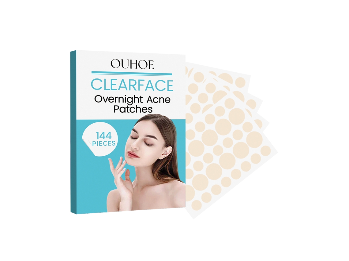 Patch para Acne Limpeza de Pápulas Camuflagem de Manchas e Remoção de Cravos Fechados