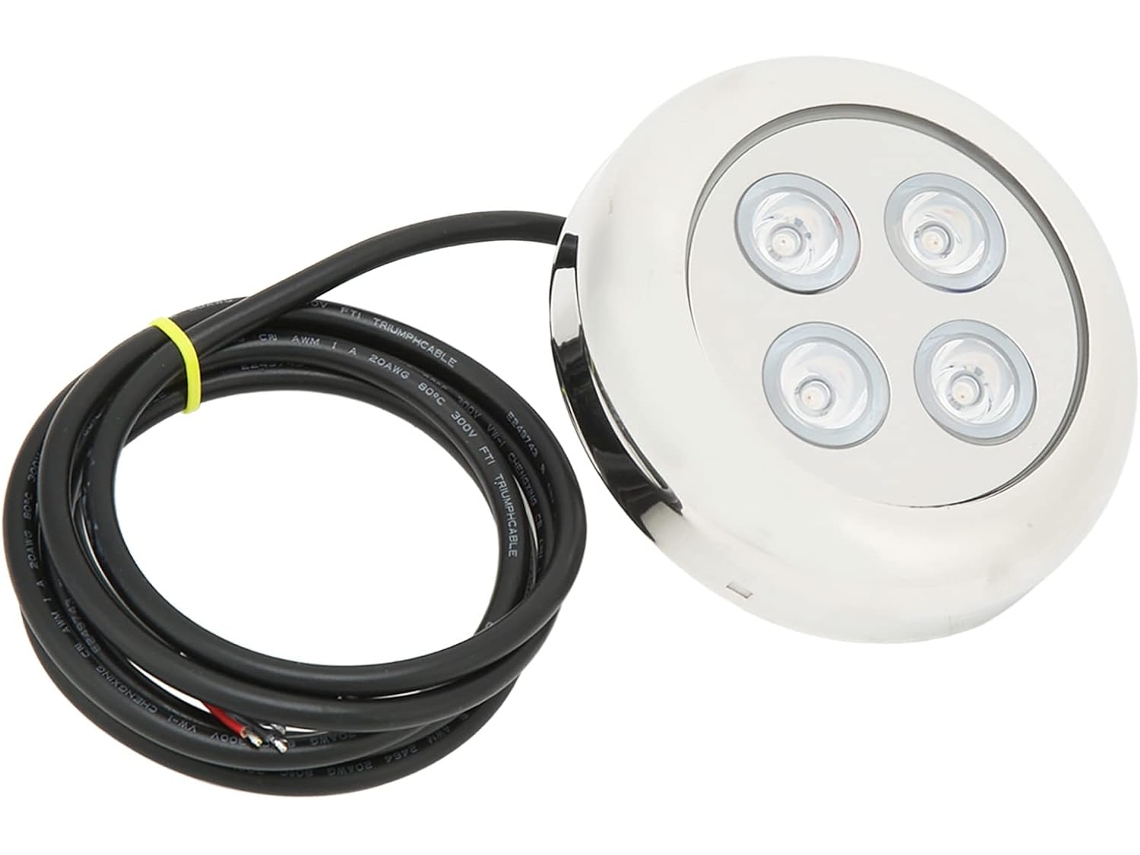 Subaquática Marítima Estink Material Pvc Cúpula Prova Salgada Ângulo 60 Graus Iluminação Piscina Branca Luz À D Água GOKOCO