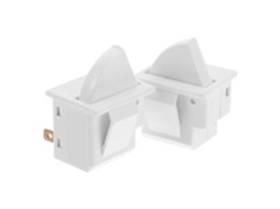 Interruptor De Luz Para Porta Geladeira Ifundom, Branco, Design Sensível E Fácil Instalação, Material Abs E Metal