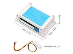 Módulo Sensor Rs485 Temp Umid 16ch Placa Coletora