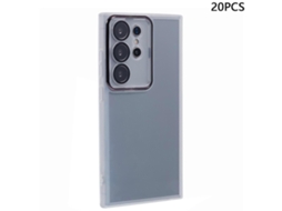 Tkdaddy Compra Em Massa De 20 Peças Para Samsung Galaxy S24 Ultra Capa Galvanizada Moldura De Câmera Capa De Telefone Tpu Recortes Precisos Transparen