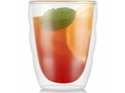 Conjunto De Copos Bodum 250 Ml Transparente Vidro De Borosilicato Liso 2 Peças (2 Unidades)