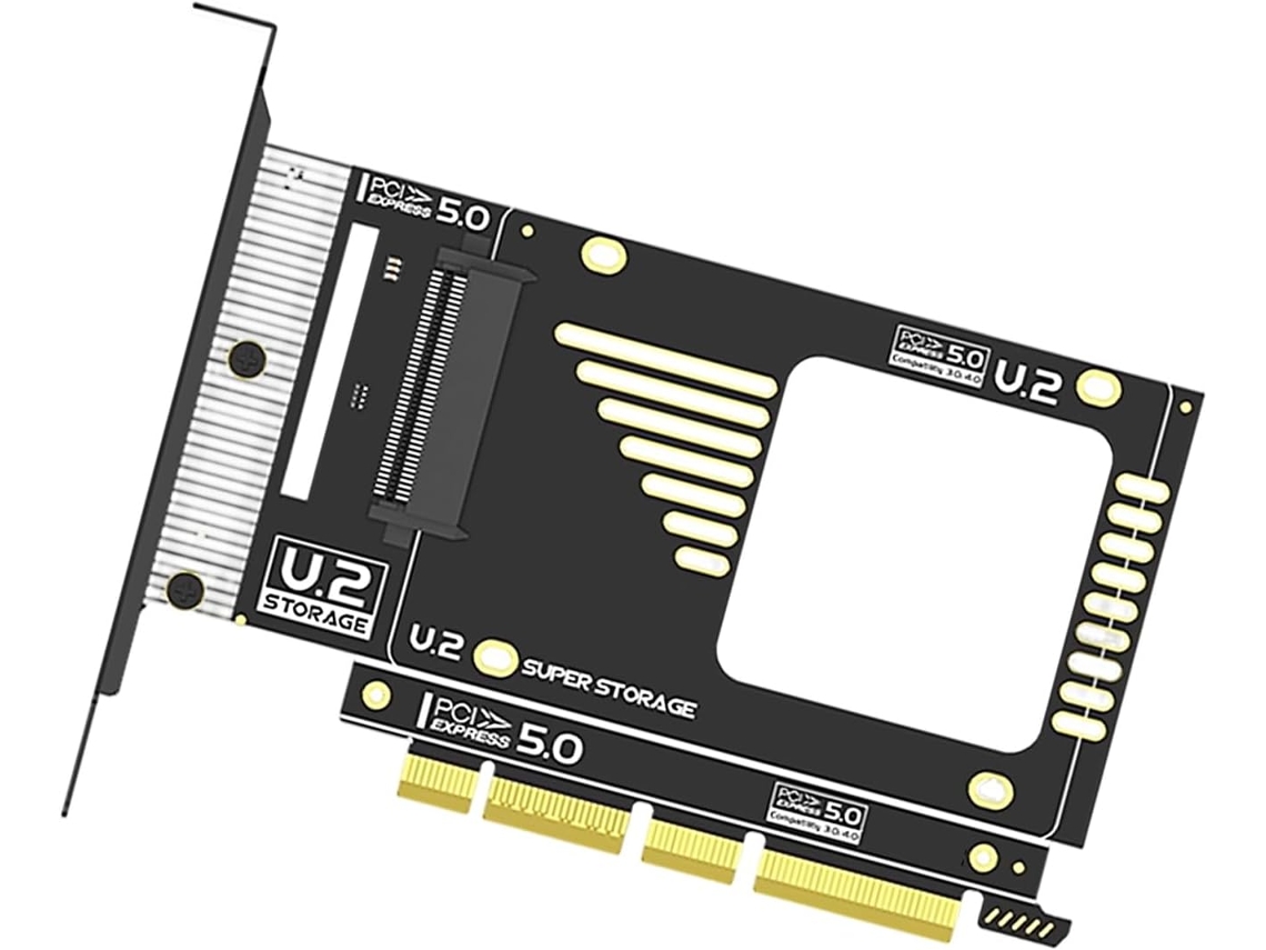 Placa de Expansão Pcie 5.0 U.2 Sff 8639 Avançada, Compatível com Protocolos Nvme e com Capacidade SFUSHOS