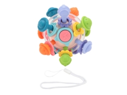 Pelota De Agarre Para Bebê, Brinquedo Interativo Para Mastigar, Brinquedo Sensorial Portátil Para A Dentadura De Bebês De 0 A 1 Ano