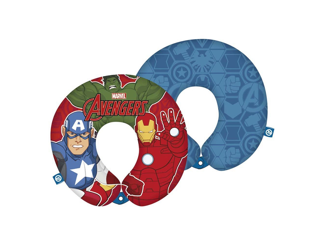 Pescoço Spandex 28 Cm Vingadores Almofada Coloridomarvel