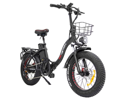 Bicicleta Elétrica Drvetion Ct20 Urban Com Cesto Frontal, Bateria De 250 W, 48 V E 20 Ah