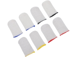 Mikikit Conjunto De 4 Pares Dedeiras Para Jogos, Resistentes Ao Suor, Leves E Portáteis, Cores Sortidas