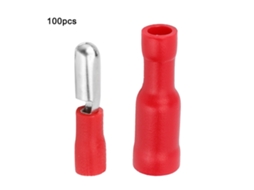 Terminales de Crimpeo Macho e Hembra AWTS 22/18 AWG 100 Peças