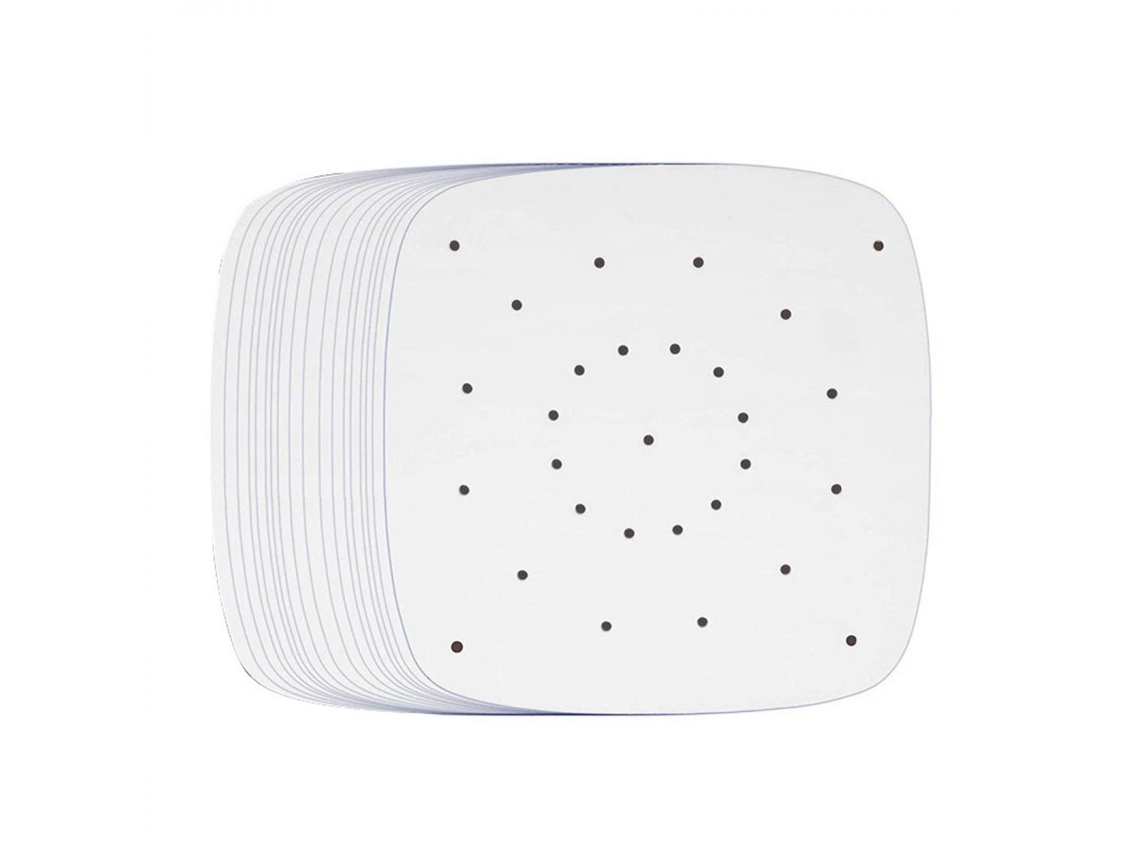 Papel Manteiga Para Fritadeira A Ar, 100 Unidades, Antiaderente.