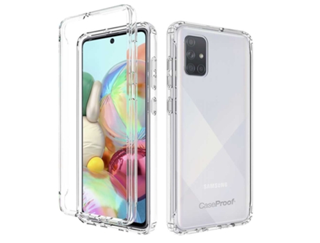 Tampa do Smartphone samsung a 71 360° à prova de choque CaseProof Shock