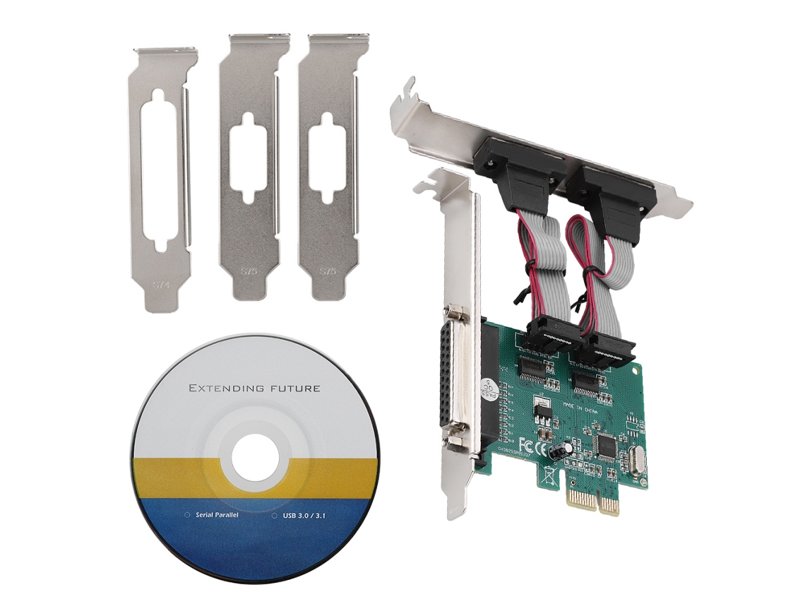 Adaptador LAXISCREED Pci e para Serial/paralela