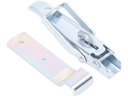 Trava Para Porta Traseira De Reboque Karlak, Corpo Robusto Com Trava Central E Placa De Encaixe, Fabricada Em Metal De