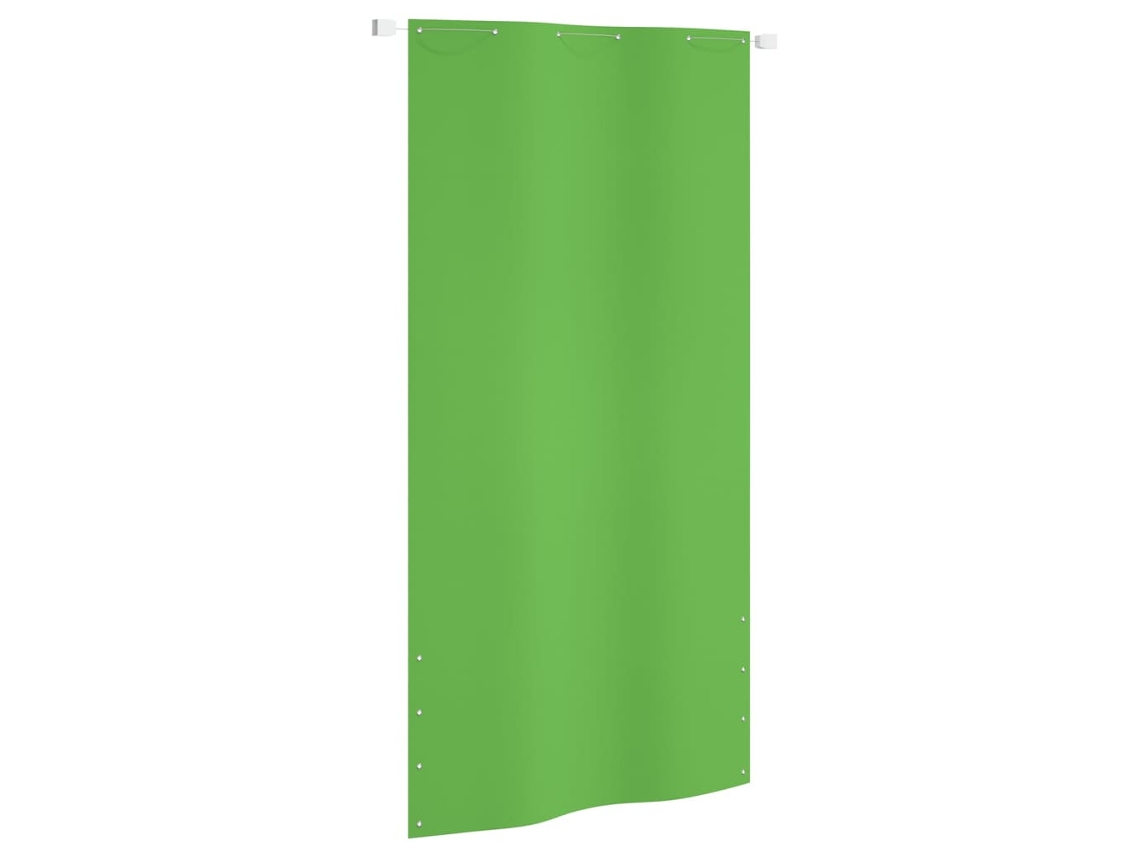 Vidaxl Tela De Varanda 120x240 Cm Tecido Oxford Verde-claro
