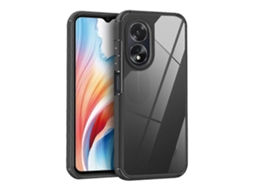 Capa Transparente À Prova De Choque Em Acrílico + Tpu Para Oppo Reno11 F 5g