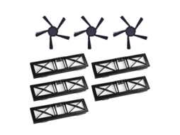 Acessório para Aspiradores NEATO 5un Filtros Ultra Performance & 3un 5-Arms Upgrade Neato Connected D5 D6 D7