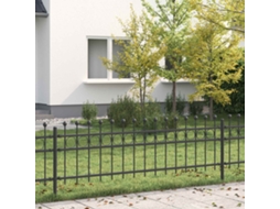 Vidaxl Cerca De Anel Tilburg Preto