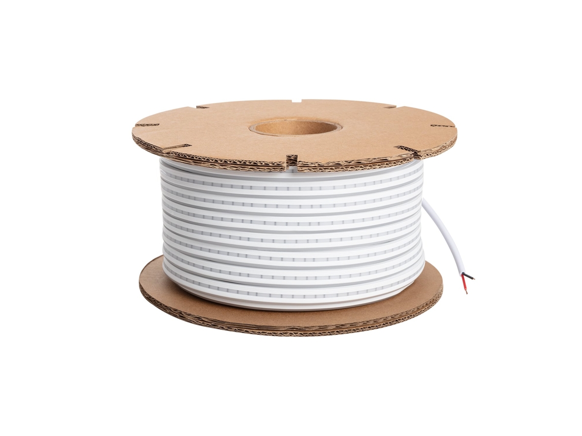 Fita de LED Neon 24V, Rolo de 50m, 8W/m, Freecut IP65 Nflex6 Azul