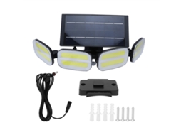 2026 luz Solar Exterior Pared com Sensor Duplo Modo 3 Velocidades Design Dividido Ip65 Economia de Energia Segurança