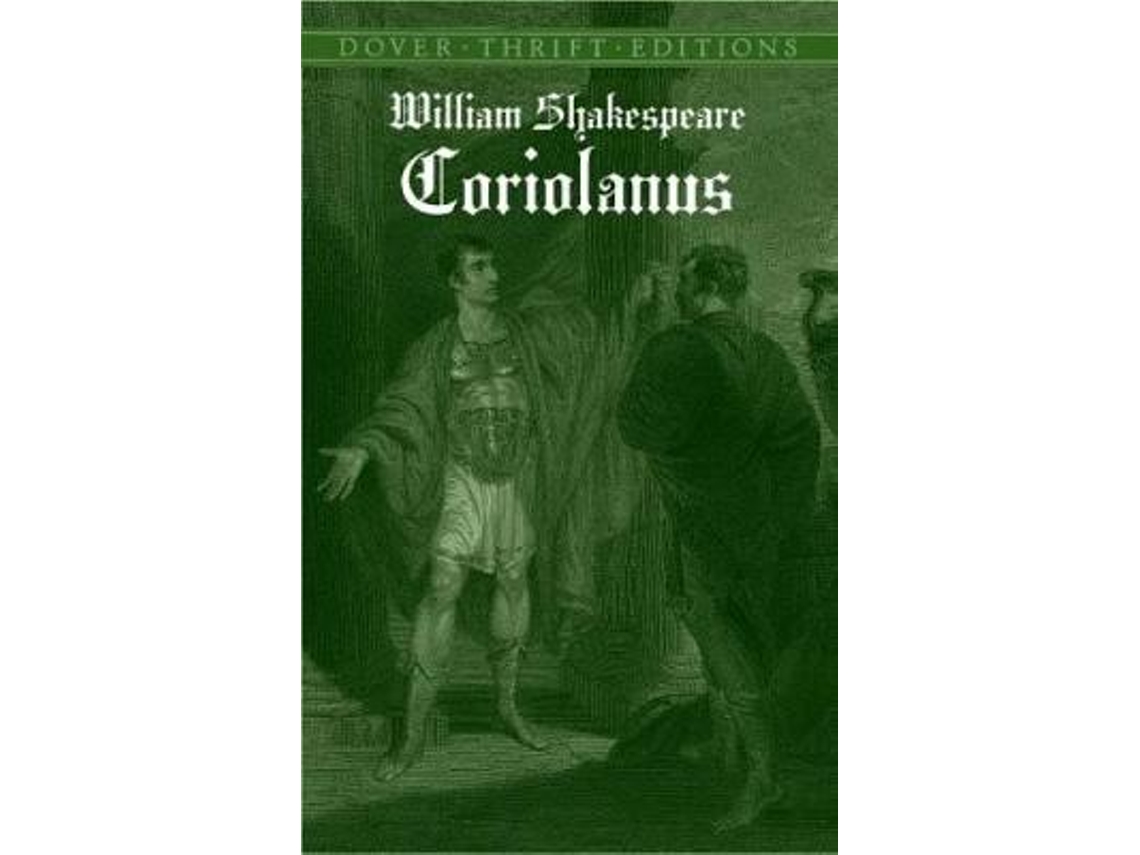 Livro coriolanus de william shakespeare (inglês)