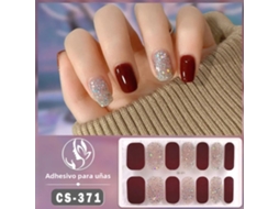 Adesivos de Gel para Unhas Semi curados, Incluindo 14 Peças Autoadesivas. MDUG