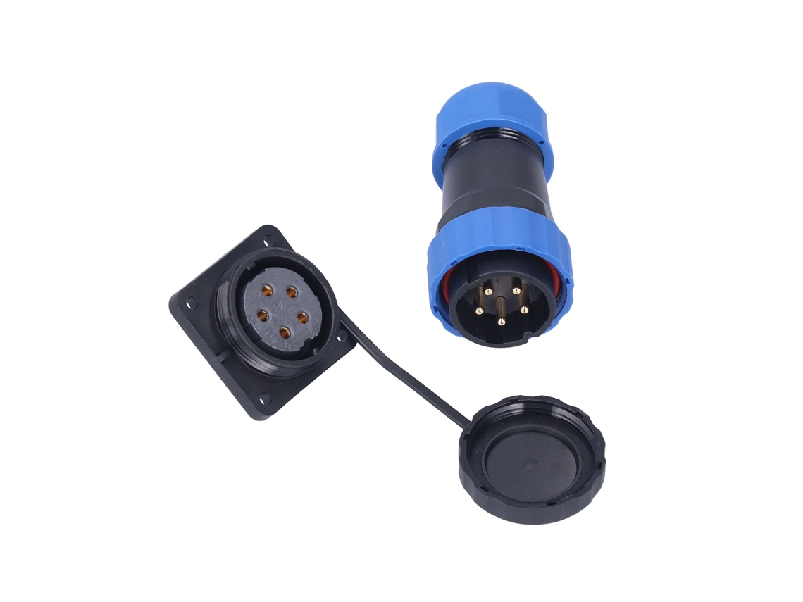 Conector de Alimentação para Aviação IP67 BRILVIBERA