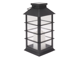 2026 2 Peças de Lanterna Suspensa Solar com Design de Vela Led Luz Exterior Solar para Caminho Jardim Gramado
