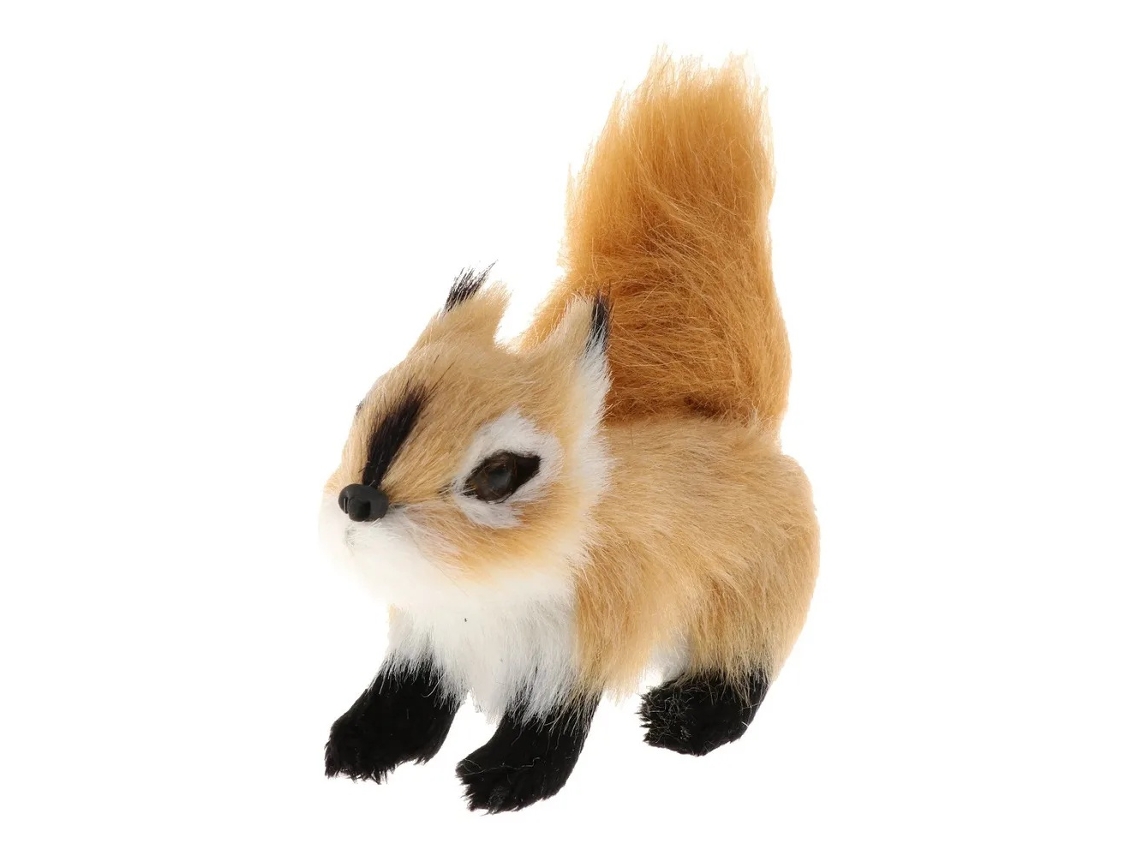 Lurelia De Esquilo Pequeno Simulado De 1 Peça, Brinquedo Infantil, 9x4x8,5cm, Para Oferta E Decoração