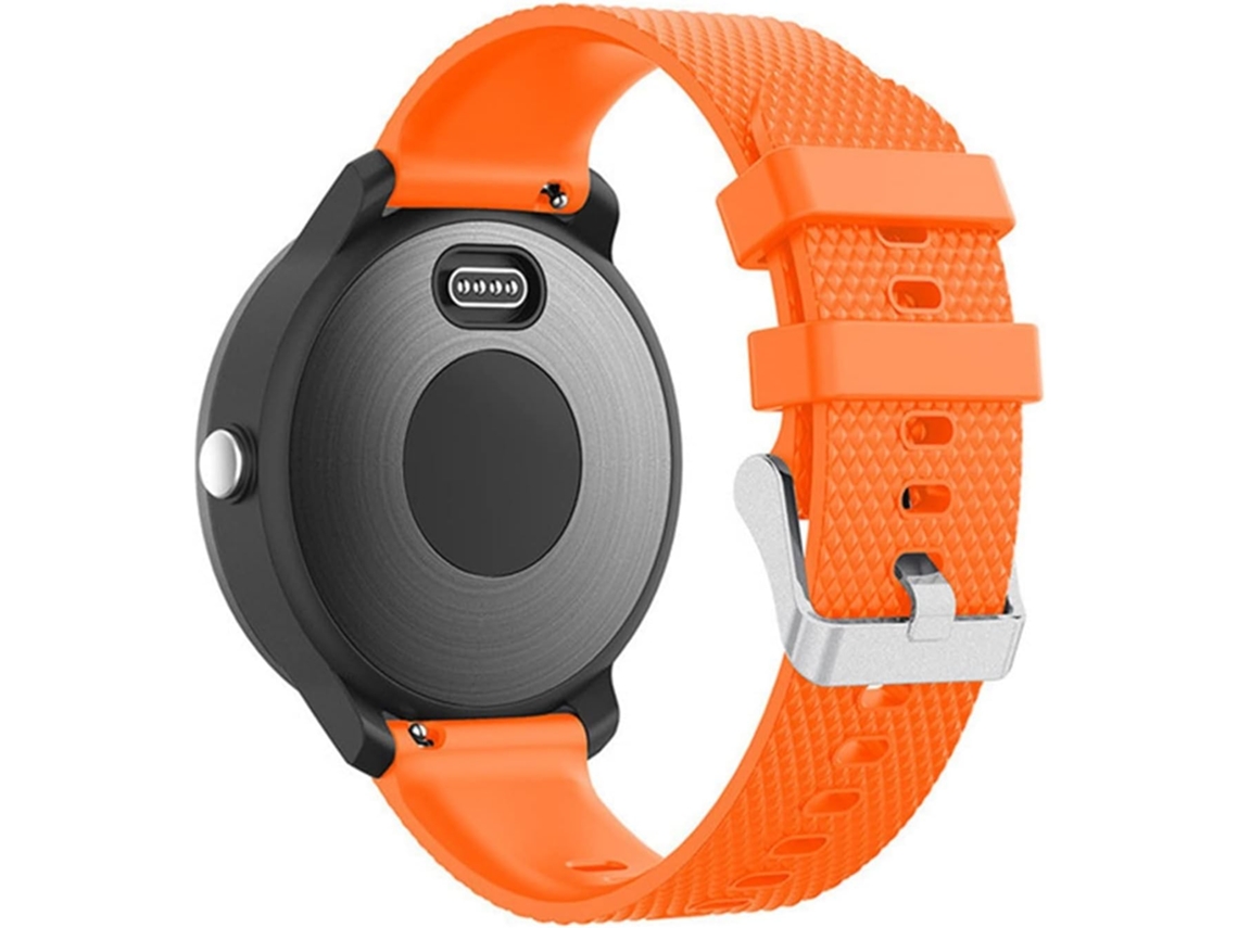 Pulseira De Borracha Silicone 20 Mm Para Relógio Inteligente