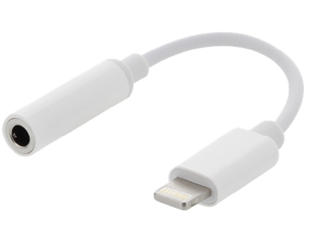 Cabo Iplh Telemóvel Lightning DELTACO Branco