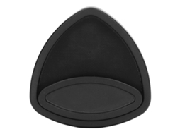 Primerox brinquedo de Dedo Magnético Metal Leve para Aliviar Ansiedade e Estresse Push Card Preto