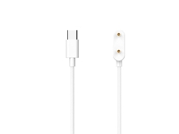 Cabo Carregador Magnético Usb-c Branco, Compatível Smartwatch Com Segurança