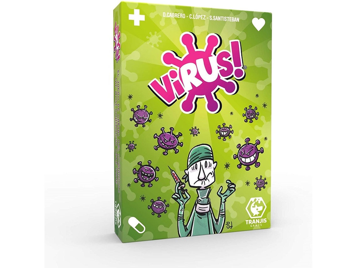 Tranjis Games - Vírus! - Jogo De Cartas. Versão Em Espanhol