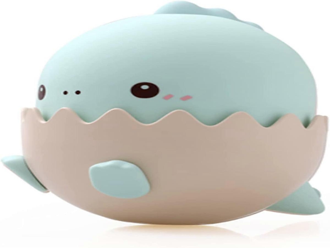 Abajur infantil Lurelia em formato de dinossauro, feito de silicone sem BPA, recarregável via USB, com sensor de toque e iluminação RGB para bebês e crianças.