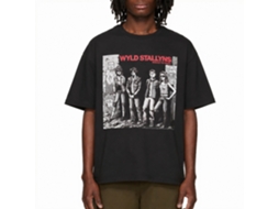 Rockinstone Bill And Ted Wyld Stallyns Black Adult T-shirt Size:xl