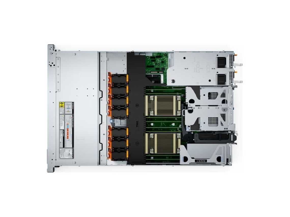 DELL DELL Poweredge R660Xs Servidor Montável em Rack 1U 2 Vias 1 X Xeon Silver 4410Y / 2 Ghz 32 Gb de Ram Sas Ho