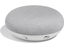 Assistente Virtual GOOGLE Home Mini Rock (Google Assistant - Branco)