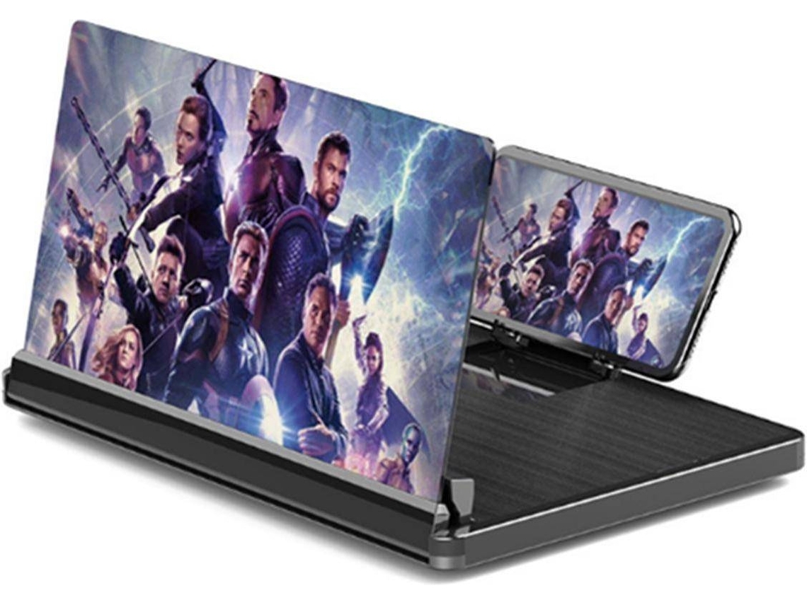 Amplificar De Ecrã 3d  Ct1148 Preto*